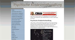 Desktop Screenshot of dasboesekind.de